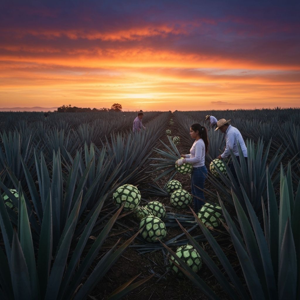 Agave Harvest
